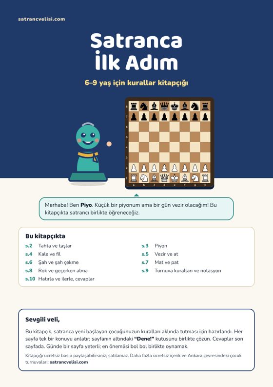 Satranca İlk Adım kapağı